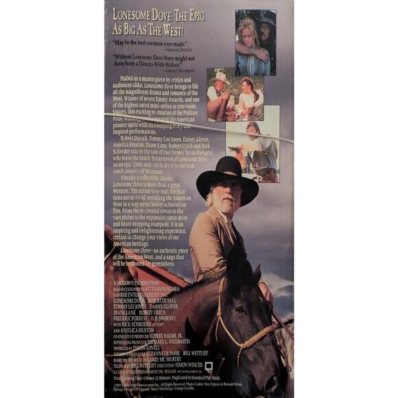 ❄️Lonesome Dove VHS Set - Picture 3 of 3